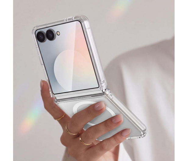 Tech-Protect Flexair Hybrid Magsafe do Galaxy Z Flip 8 Clear - 1571580 - zdjęcie 5