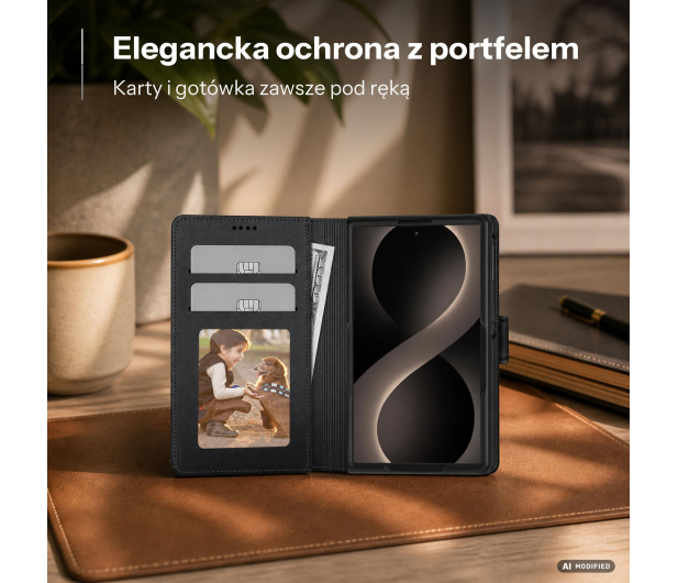 Tech-Protect Wallet do Galaxy Z Fold 8 Black - 1571582 - zdjęcie 2