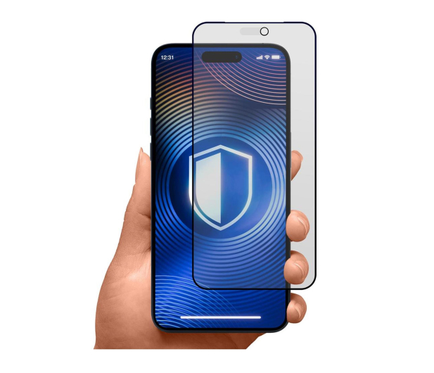 3mk HardGlass Matt Max Privacy do iPhone 18 Pro - 1587103 - zdjęcie 3