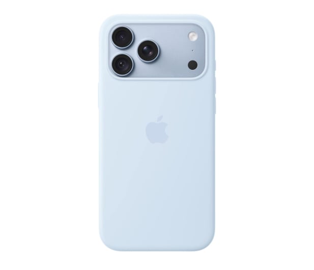 Apple Silikonowe etui z Magsafe do iPhone 18 Pro Max błękit - 1594001 - zdjęcie