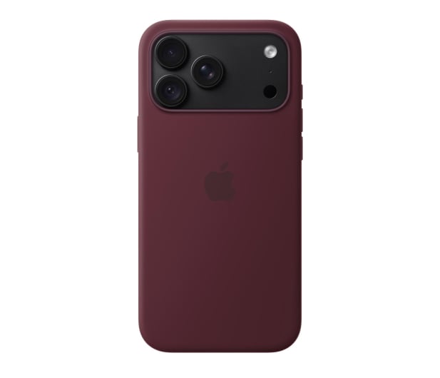 Apple Silikonowe etui z Magsafe do iPhone 18 Pro Max burgund - 1593999 - zdjęcie