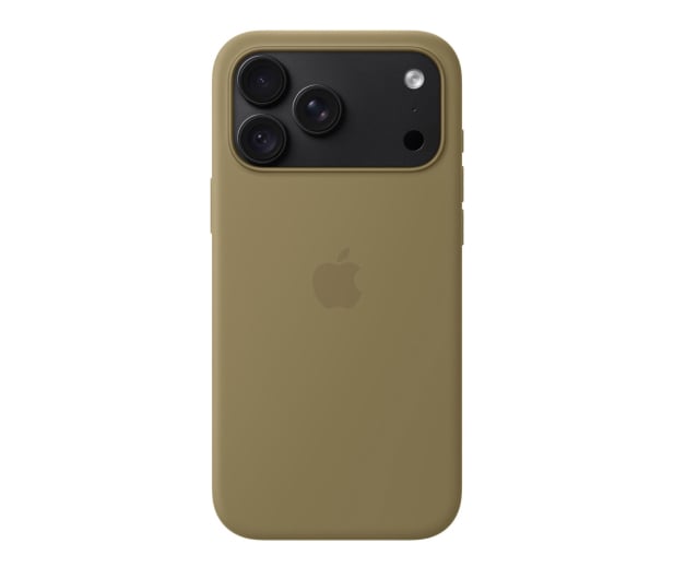 Apple Silikonowe etui z Magsafe do iPhone 18 Pro Max oliwka - 1594000 - zdjęcie