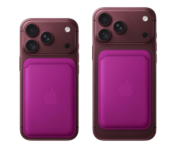 Apple Portfel FineWovenMagSafe Magenta - 1594023 - zdjęcie 3