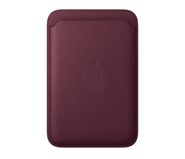 Apple Portfel FineWovenMagSafe burgund - 1594024 - zdjęcie