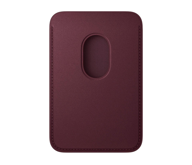 Apple Portfel FineWovenMagSafe burgund - 1594024 - zdjęcie 2