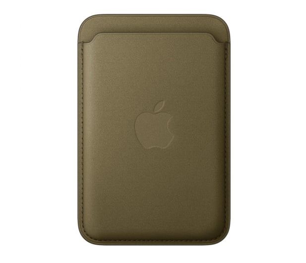 Apple Portfel FineWovenMagSafe ciemna oliwka - 1594026 - zdjęcie