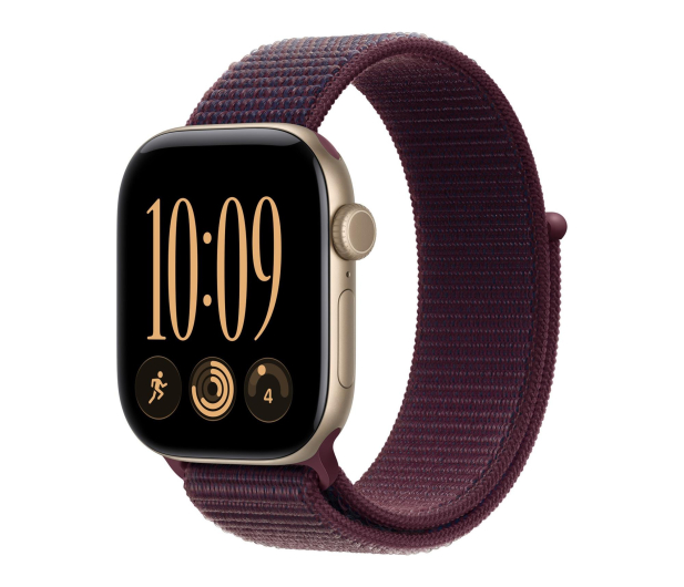 Apple 42mm Burgundy Sport Loop - 1594238 - zdjęcie 2