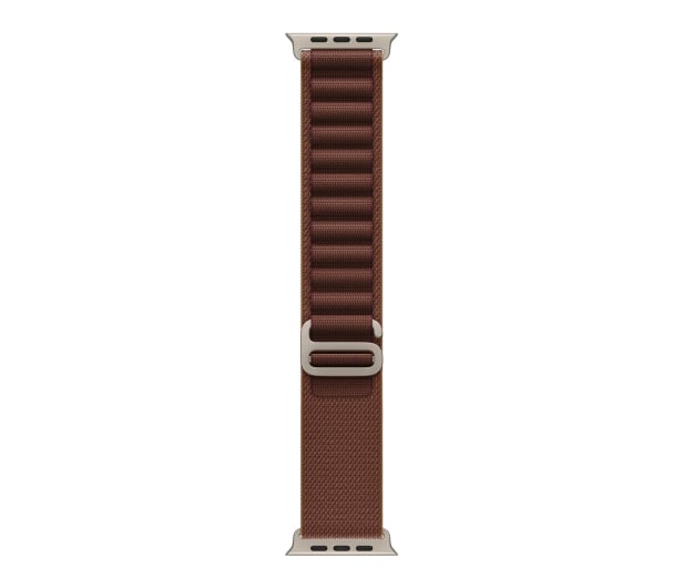 Apple 49mm Burgundy Alpine Loop - Medium - Natural Titanium Finish - 1594214 - zdjęcie