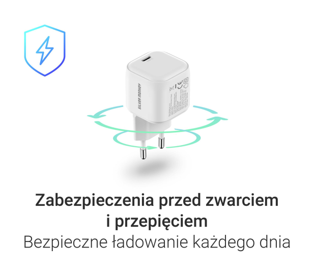 Silver Monkey Ładowarka GaN Smart Uno 100W Biała - 1572479 - zdjęcie 7
