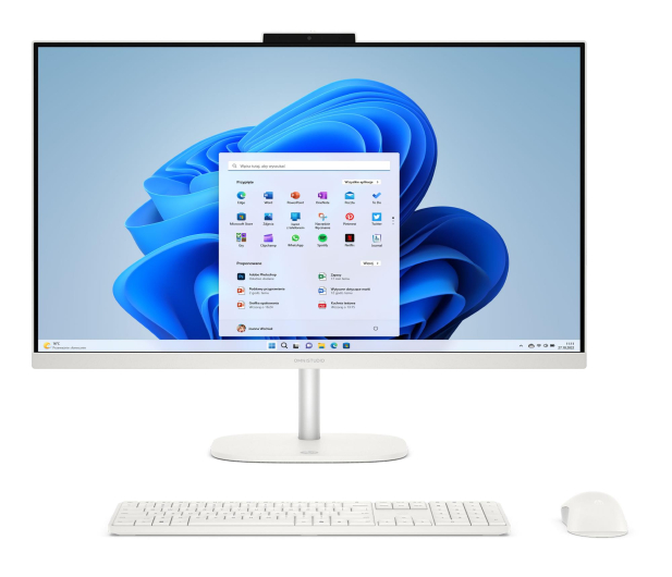 HP OmniStudio AIO 27 Ryzen 5-40/8GB/512/Win11 120Hz Biały - 1594736 - zdjęcie