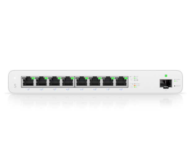 Ubiquiti UISP-S-EU Switch MicroPoP 8x RJ45 1000Mb/s 1x SFP 110W - 1573962 - zdjęcie 3