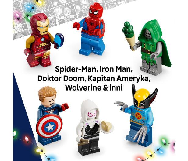 LEGO 76340 MARVEL Kalendarz adwentowy 2026 - 1589412 - zdjęcie 7