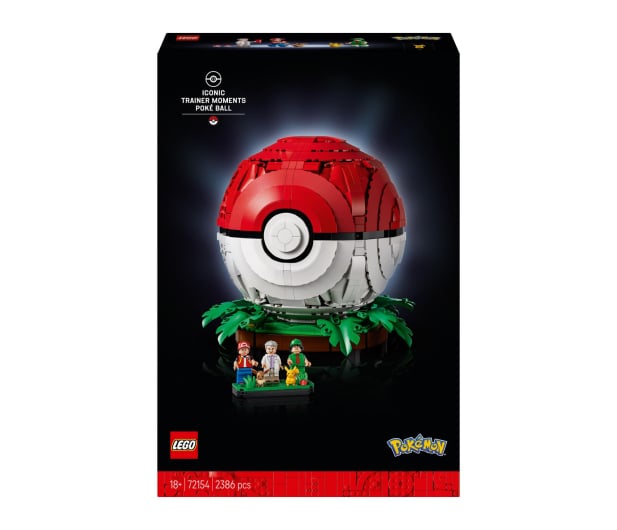 LEGO 72154 POKÉMON Kultowy Pokéball z Trenerami - 1596301 - zdjęcie
