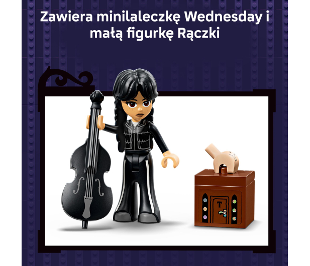 LEGO 76787 WEDNESDAY Plecak Wednesday - 1596585 - zdjęcie 8