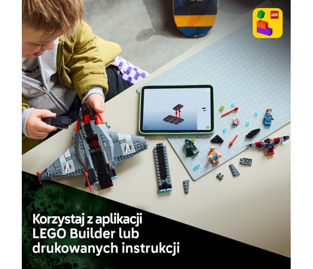 LEGO 76347 MARVEL Avengers: Doomsday Quinjet - 1596302 - zdjęcie 9
