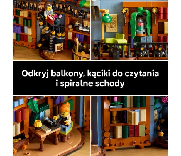 LEGO 11379 ICONS Book nook: Księgarnia - 1596300 - zdjęcie 6