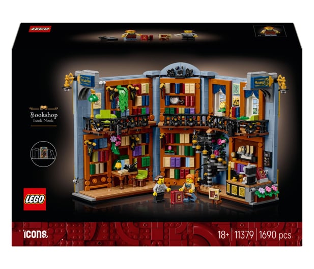 LEGO 11379 ICONS Book nook: Księgarnia - 1596300 - zdjęcie