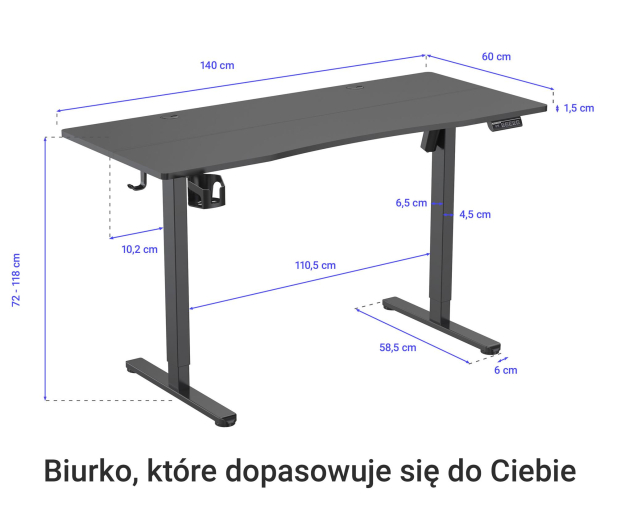 Silver Monkey ED-140 Essential Czarne - 1337781 - zdjęcie 4