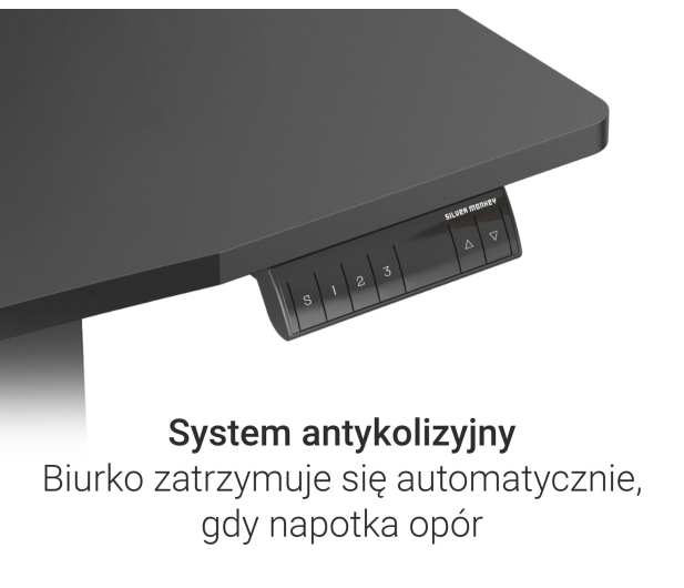 Silver Monkey Biurko elektryczne ED-120 black - 1162803 - zdjęcie 5