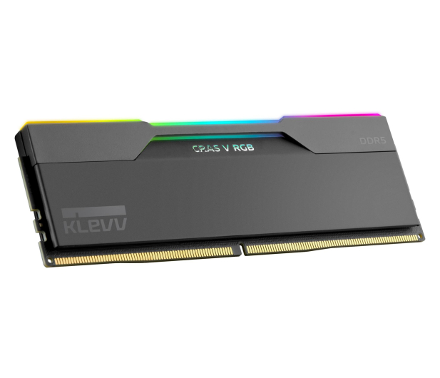 KLEVV 32GB (2x16GB) 6400 CL30 Cras V Black RGB - 1580884 - zdjęcie 3