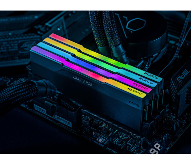 KLEVV 32GB (2x16GB) 6400 CL30 Cras V Black RGB - 1580882 - zdjęcie 12