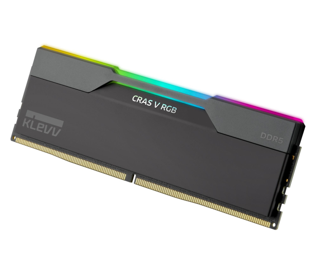 KLEVV 32GB (2x16GB) 6400 CL32 Cras V Black RGB - 1580883 - zdjęcie 9