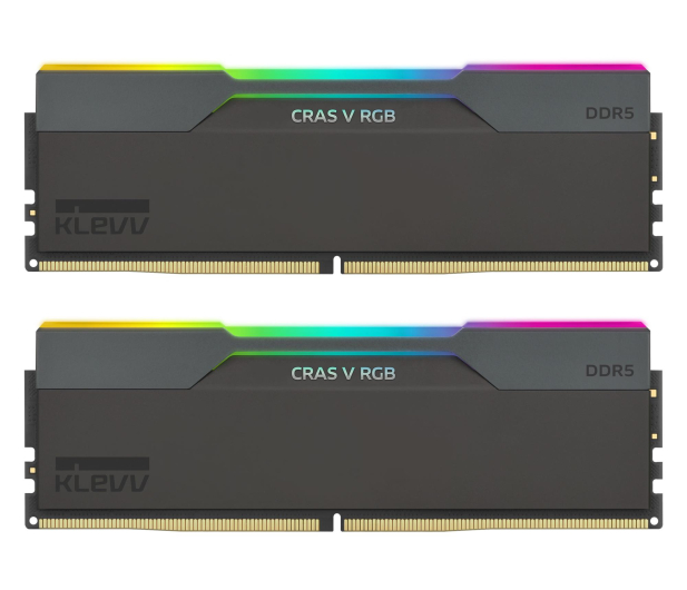 KLEVV 32GB (2x16GB) 6400 CL30 Cras V Black RGB - 1580882 - zdjęcie