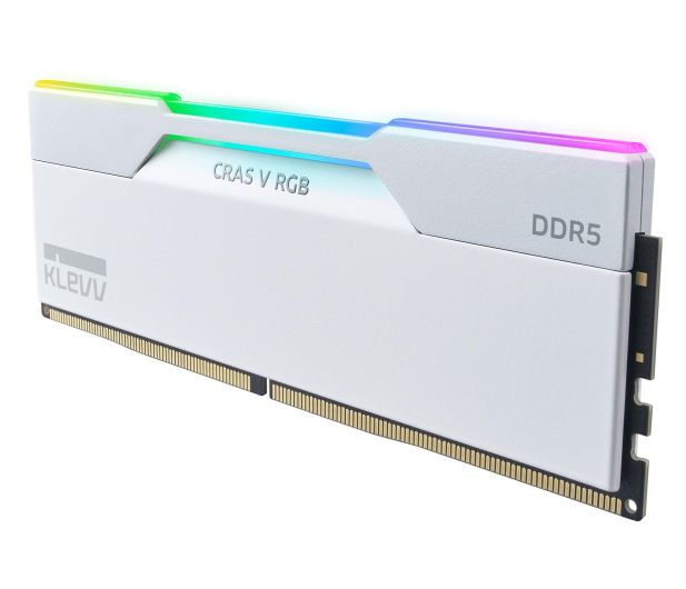 KLEVV 32GB (2x16GB) 6000 CL28 Cras V White RGB - 1580887 - zdjęcie 7