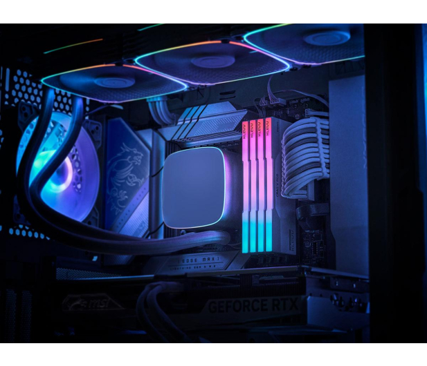 KLEVV 32GB (2x16GB) 6000 CL28 Cras V White RGB - 1580885 - zdjęcie 14