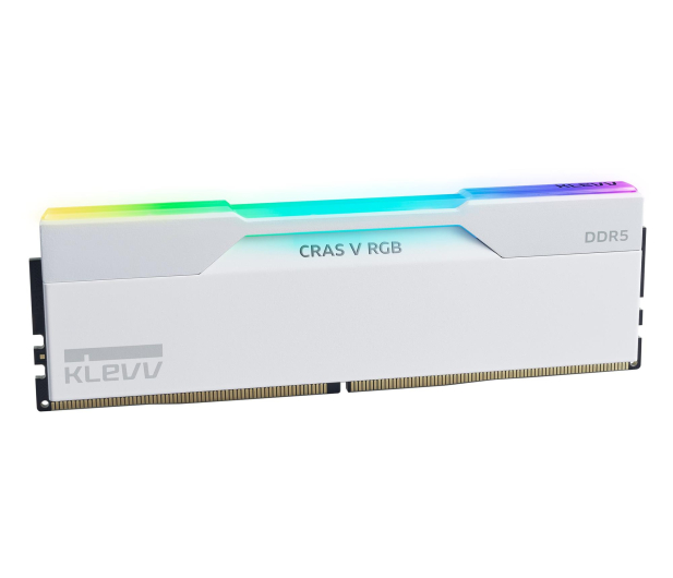 KLEVV 32GB (2x16GB) 6400 CL30 Cras V White RGB - 1580889 - zdjęcie 3