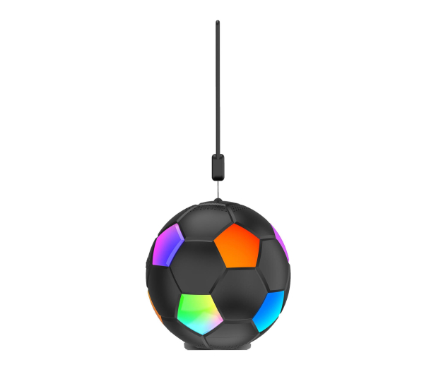 MusicMate Głośnik Bluetooth MM-SB40-B FootballWave LED - 1588478 - zdjęcie 3