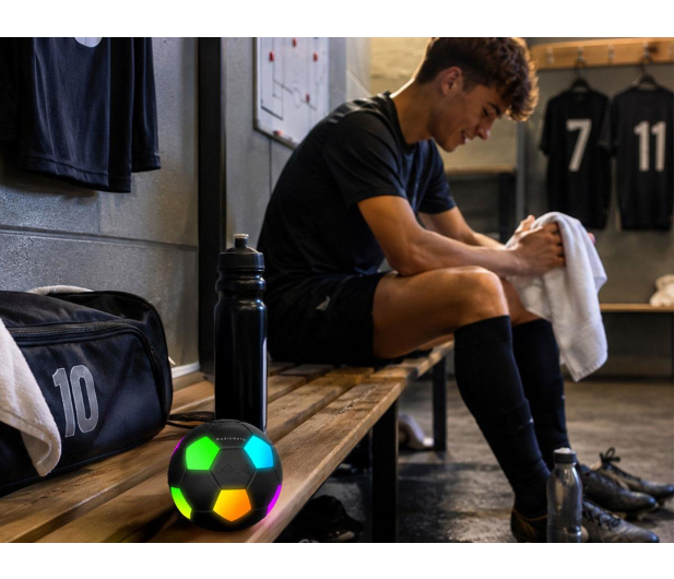 MusicMate Głośnik Bluetooth MM-SB40-B FootballWave LED - 1588478 - zdjęcie 6