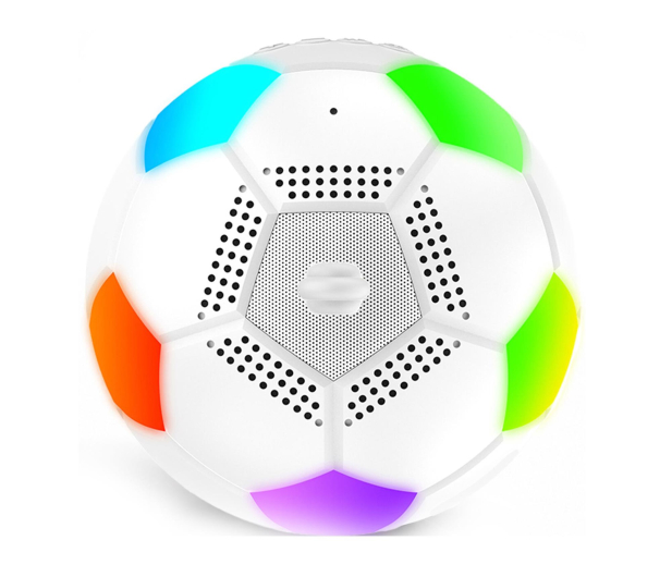 MusicMate Głośnik Bluetooth MM-SB40-W FootballWave LED - 1588291 - zdjęcie 3