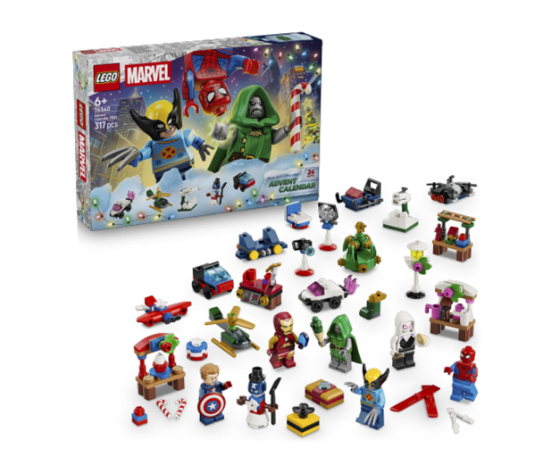LEGO 76340 MARVEL Kalendarz adwentowy 2026 - 1589412 - zdjęcie 2