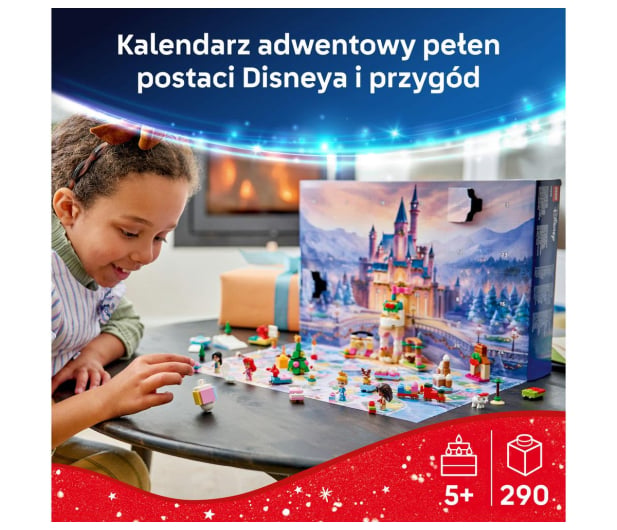 LEGO 43298 DISNEY PRINCESS Kalendarz adwentowy 2026 - 1589408 - zdjęcie 4