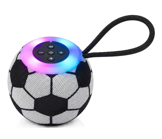 MusicMate Głośnik Bluetooth MM-SB30-B FootballBeat LED - 1588477 - zdjęcie