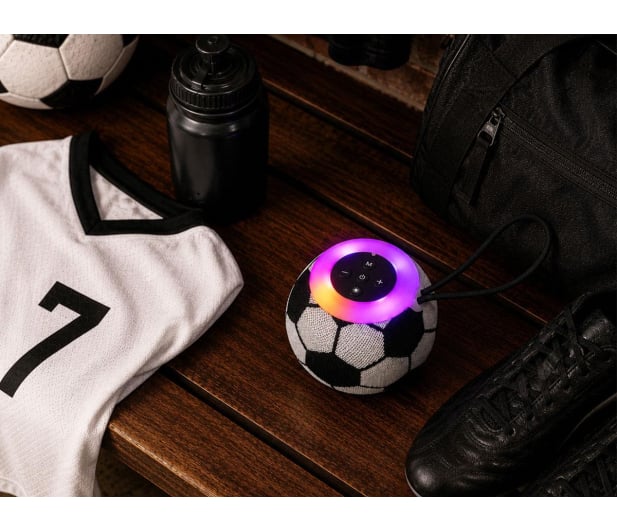 MusicMate Głośnik Bluetooth MM-SB30-B FootballBeat LED - 1588477 - zdjęcie 9