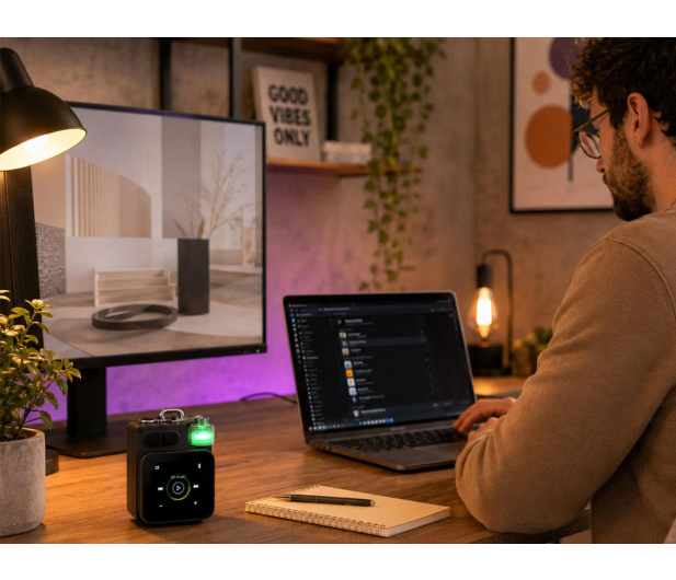 MusicMate Głośnik Bluetooth MM-SB50-B SurviWave Titan LED - 1588292 - zdjęcie 12
