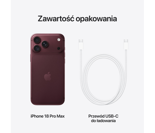Apple iPhone 18 Pro Max 512GB burgund - 1593646 - zdjęcie 13