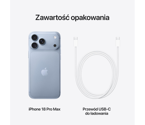 Apple iPhone 18 Pro Max 2TB błękit lodowca - 1593635 - zdjęcie 13