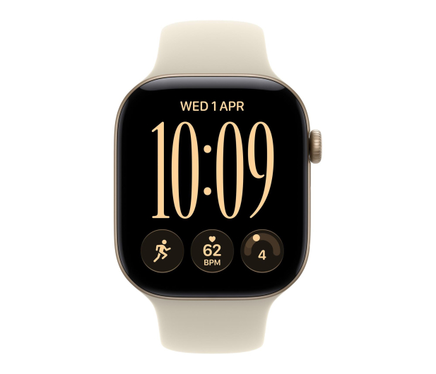 Apple Watch 12 42/Jasne złoto Alu/Piaskowy Pasek S/M GPS - 1594048 - zdjęcie 2