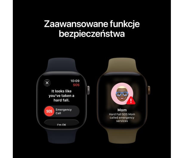 Apple Watch 12 46/Żywe złoto Tytan/Burgundowy Pasek S/M 5G - 1594086 - zdjęcie 6