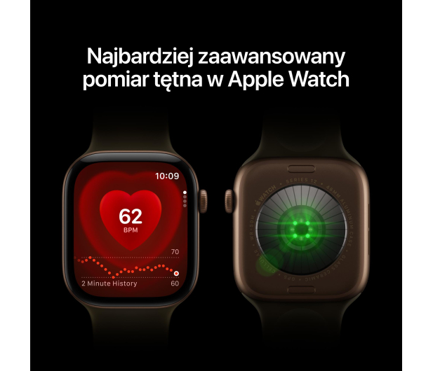 Apple Watch 12 42/Granatowa Noc Ceramika/Granatowy Pasek S/M 5G - 1594092 - zdjęcie 3