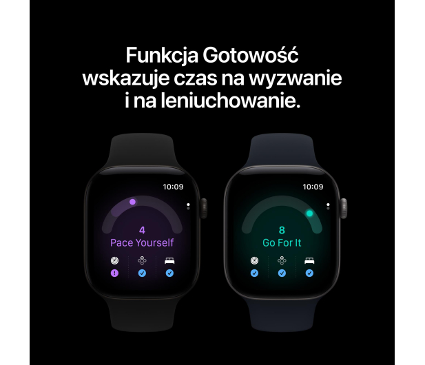 Apple Watch 12 42/Naturalny tytan/Granatowy Pasek S/M 5G - 1594076 - zdjęcie 4