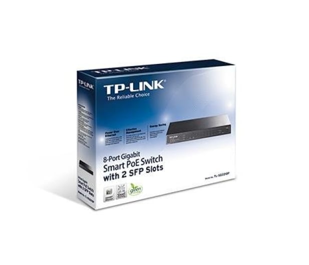 TP-Link 10p TL-SG2210P (8x10/100/1000Mbit 2xSFP, 8xPoE+) - 207947 - zdjęcie 3