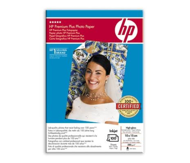 HP Prem.+ High-gloss Photo (10x15 280g) 100szt. - 31771 - zdjęcie 2