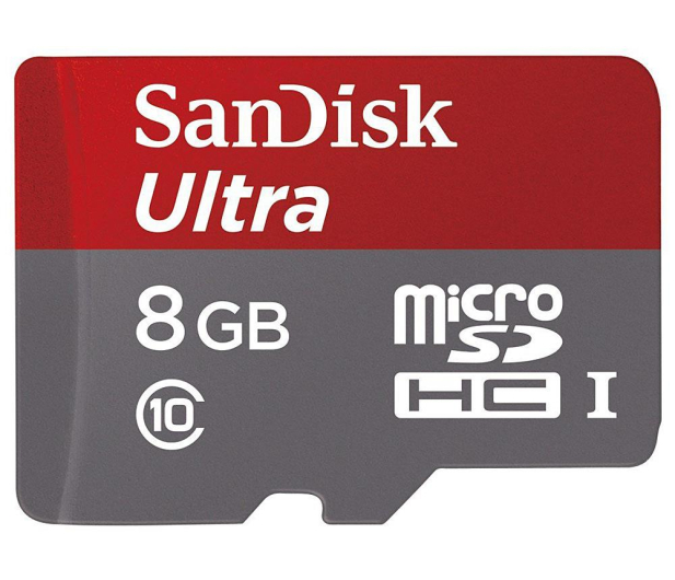 SanDisk 8GB microSDHC Ultra Android Class10 48MB/s - 208132 - zdjęcie 2