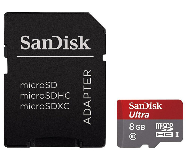 SanDisk 8GB microSDHC Ultra Android Class10 48MB/s - 208132 - zdjęcie