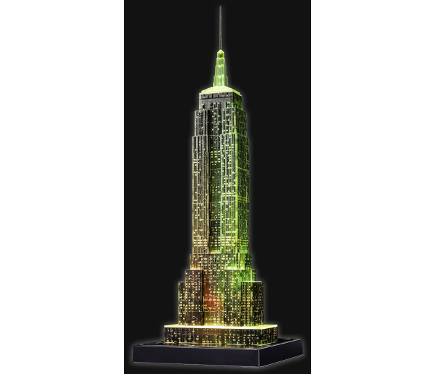 Ravensburger 3D Empire State Building nocą - 217534 - zdjęcie 3