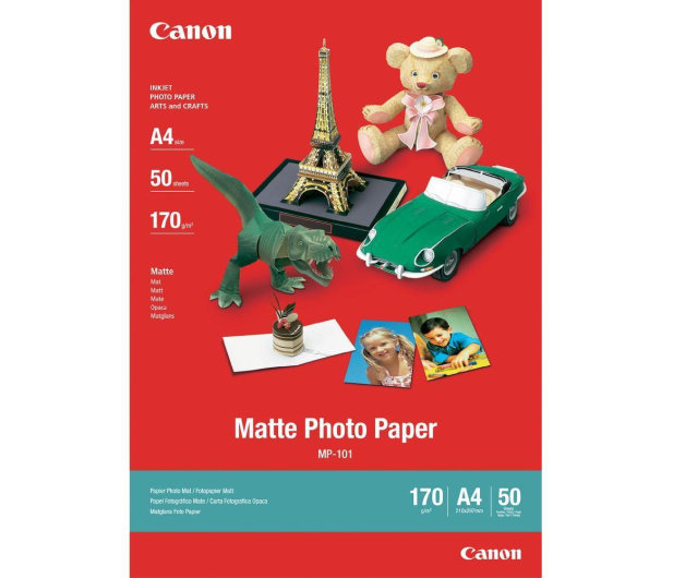Canon Papier fotograficzny MP-101 (A4, 170g) 50szt. - 44684 - zdjęcie